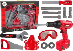 Set d’outils pour enfants avec perceuse et accessoires