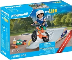 Playmobil coffret cadeau skateur avec rampe