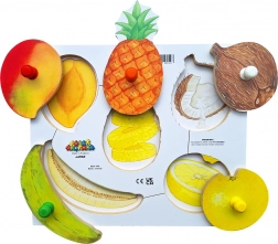 Just Jigsaws Éplucher et Couper les Cultures 3 - Puzzle en Bois