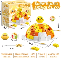 Jeu de société pour enfants Igloo avec canard