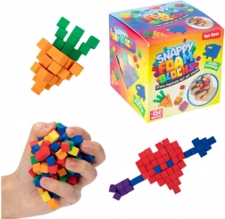 Mini kit de construction blocs en mousse autocollants