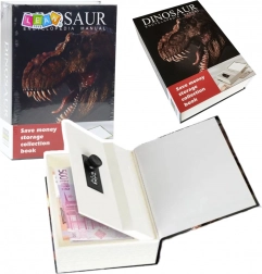 Livre Tirelire avec Dinosaure avec Cadenas à Code