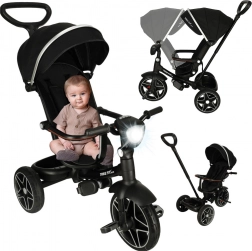 Tricycle Fix Elite enfant avec fonction poussette 2-en-1 noir