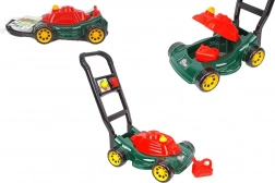 Tondeuse à gazon en plastique pour enfants avec filet 28 × 53 cm