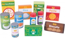 Ensemble de Produits Alimentaires Durables en Bois pour Enfants