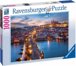 Puzzle Vue de Prague la Nuit 1000 pièces