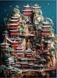 ANATOLIAN Puzzle Chine 1000 pièces