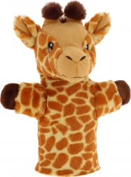 Keeleco marionnette à main en peluche girafe 27 cm