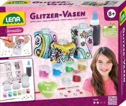 Lena peinture sur verre – kit créatif pailleté pour enfants