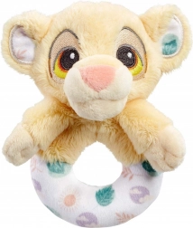 Hochet en peluche SIMBA – Le Roi Lion, doux pour bébés