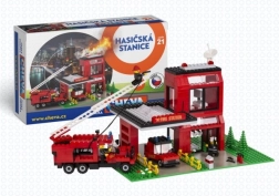 Cheva Station de pompiers jeu de construction