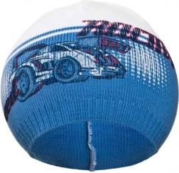 Bonnet d’automne pour enfant NEW BABY Racing bleu foncé