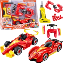 Kit de tuning pour voiture de course à assembler avec visseuse sans fil et éclairages