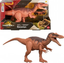 Figurine dinosaure Baryonyx JURASSIC WORLD Rebirth Wild Roar avec son 18 cm