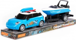 Croisière Auto avec bateau sur remorque