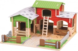 Ferme en bois COBBLESTONE Bigjigs Toys