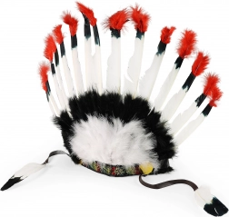 coiffe de chef amérindien pour carnaval