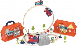 Circuit de train en valisette – 142 pièces