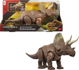 Figurine Eotriceratops JURASSIC WORLD Rebirth Gigantic Thrashers 32 cm