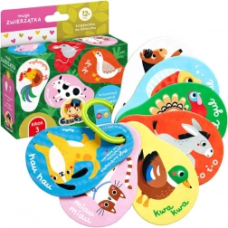 CzuCzu mes petits animaux livre à anneau 12m+