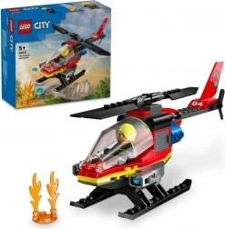 LEGO CITY hélicoptère de sauvetage des pompiers