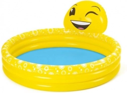 Piscine gonflable pour enfants avec douche BESTWAY Smiley 165 × 144 × 69 cm