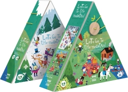 Puzzle recto-verso montagnes été et hiver LONDJI