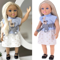 Grande poupée mannequin May May de 48 cm avec mélodie et corps souple