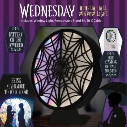 Fenêtre LED Wednesday