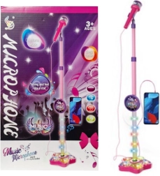 Micro pour enfants avec lumière et son