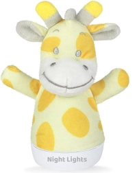 Veilleuse – girafe en peluche pour s’endormir 15 cm