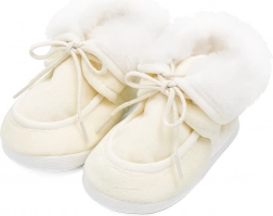 Chaussons d’hiver pour bébé New Baby beige 3–6 mois