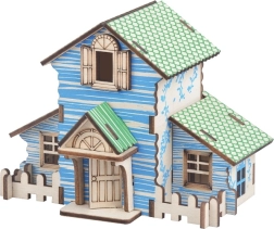 Woodcraft puzzle 3D en bois cabane forestière