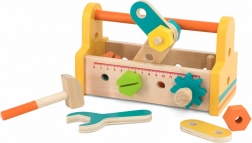 Boîte à outils en bois pour petits bricoleurs