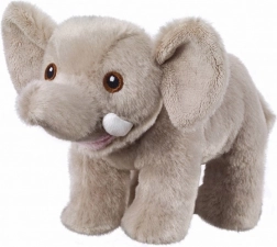éléphant en peluche eco‑line 15 cm