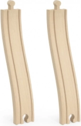 Rails surélevés en bois 2 pcs