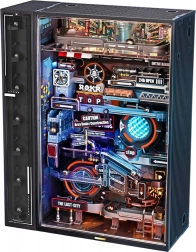 Maquette mécanique 3D Ville du passé