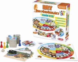 Jeux pour les préscolaires Je te le dirai – ensemble éducatif de jeux inspirés par la méthode MONTESSORI