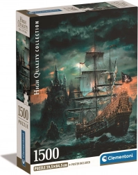puzzle compact 1500 pièces – navire pirate