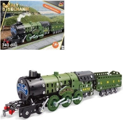 Petit mécanicien locomotive à vapeur avec tender kit de construction