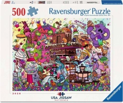 Puzzle Ravensburger USA Jigsaw Nationals : Terrain sucré (500 pièces)
