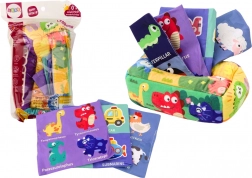 Boîte avec mouchoirs doux 6 tissus 3 mouchoirs colorés avec ruban