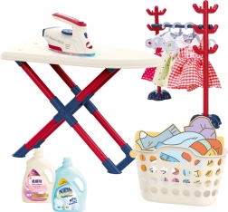 Woopie Ensemble de repassage XXL pour enfants avec planche et panier à linge