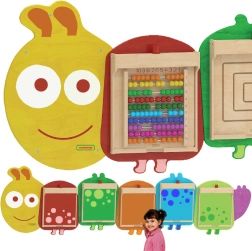 Système de montage pour 5 tableaux éducatifs muraux Masterkidz Flex - Chenille