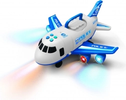 Avion de police avec soute ouvrante