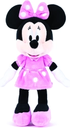 Jouet en peluche Minnie en robe rose, 30 cm