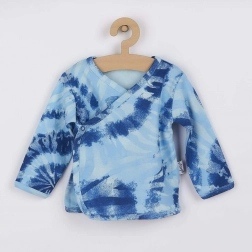 Chemisette pour bébé en coton Nicol Tomi bleu