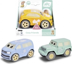 Mélange Cozy Friends 3 types de voitures jouets