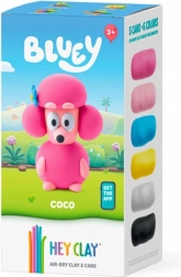 Pâte à modeler HEY CLAY Bluey – Coco