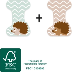 Small foot lettre en bois I